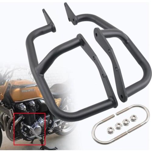 Side Highway Engine Guard Crash Bar Bumper Stunt Cage Frame Protector Fit for HONDA CB1100 CC 2010-2016