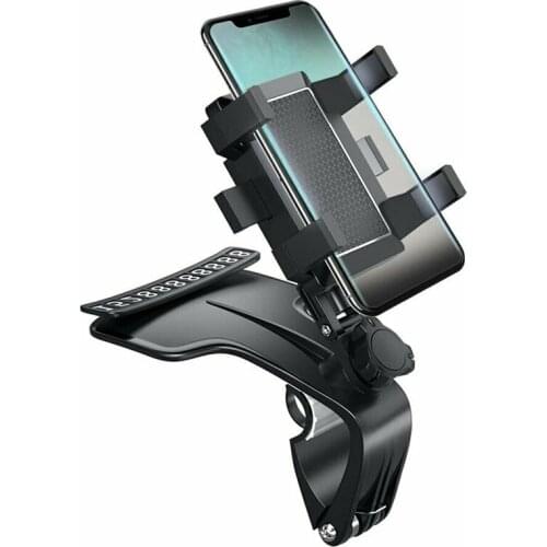 Car Dashboard Mobile Phone Holder With Stop Sign GPS Mount Support For iPhone 12 11 Pro Max X 7 8 Plus Xiaomi Redmi Huawei