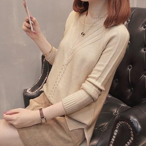 Cheap wholesale 2020 new autumn winter Hot selling fashion casual warm nice women Sweater woman female FP293