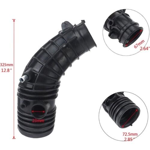 Direct replacement air intake hose high temperature rubber No break down&crack 17228RAAA00 Fit for Accord Intake Pipe F19A