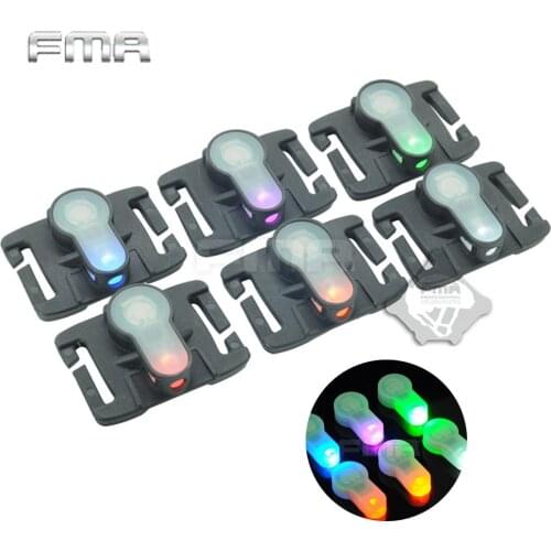 FMA S-LITE System Helmet Safety Light Survival Waterproof Lamp High&Low Temperature Resistance Strobe Signal Light 6 Color