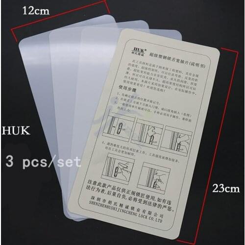 Nano Insert Sheet Toughness Plastic-Steel door open Locksmith Tools Nano PlasticSteel Lock DIY Joggling Bypass Tools