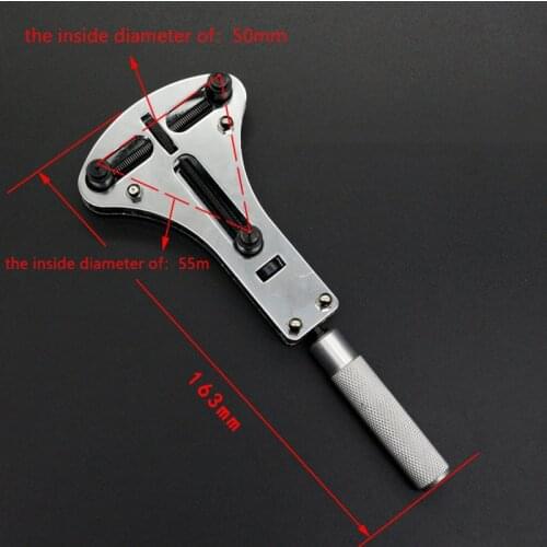 Length 16cm Width 6cm Watch Repair Tool Watch Bottom Opener Bottom Cover Remove Back Cover Replace Battery Three-Claw Open Cover
