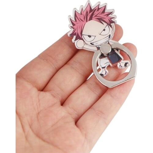 JY308 Anime Boy Ring Buckle Bracket 360 Degree Rotating Lazy Desktop Bracket Cell Phone Holder Stand