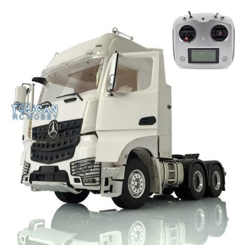 LESU RC 1/14 Metal Chassis 6*6 Radio Hercul Arco Cabin Tractor Truck Sound THZH0798-SMT2
