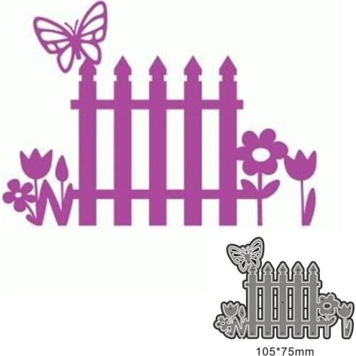 Metal cutting dies cut die mold Railing butterfly decoration Scrapbook paper craft knife mould blade punch stencils dies