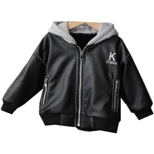 Fashion Autumn Winter Childrens Wear Jacket New Baby Girls Boys Solid Color Thicken Hooded Coat Toddler Casual Costume