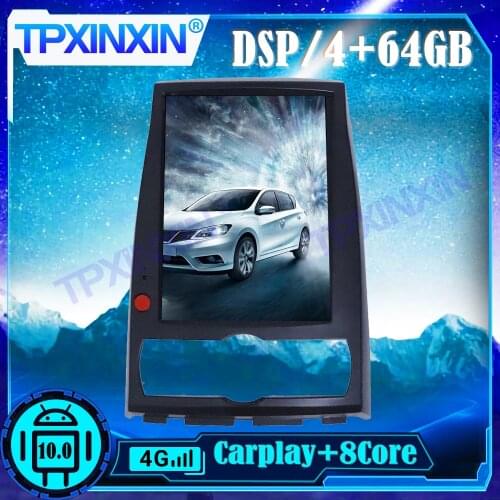 Android 10 4G+64G Tesla Style For Hyundai Genesis Coupe 2008-2013 Carplay DSP Multimedia Player tape recorder Navi GPS head unit