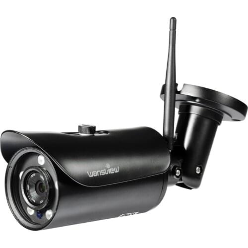Wansview W1 Outdoor IP Surveillance Camera 2.0MP 1080P WiFi Security Bullet Camera and Built-in 8GB SD Card IP66 Waterproof RTSP