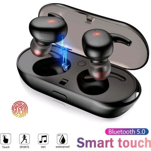 Headset 3D Stereo Sound Y30 Wireless Blutooth 5.0 Earphone Noise Cancelling Music In-ear Earbuds for Android Cell Phone