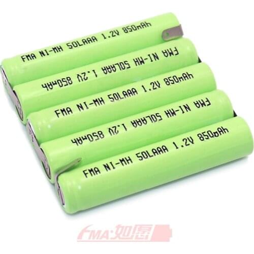 Ni-MH 6V 850mAh Rechargeable Battery DIY for Wireless Cordless Mobile Phone cell LAAA5SBT