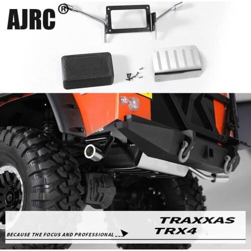 New Oil Tank & Exhaust Tail For 1/10 Rc Crawler Car Defender Traxxas Trx4 Tail Decoration Exhaust Pipe Defender Trx4 Dedicated