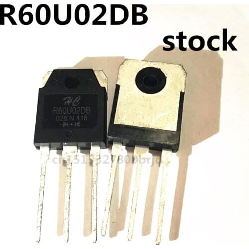 Original new 2pcs/ R60U02DB TO-247