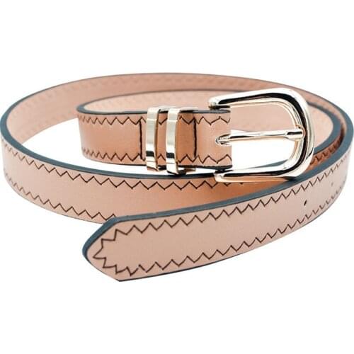 New Womens Belt Hight Quality Designer Alloy Needle Buckles Belts Female Jean Strap Casual All Match Ladies Adjustable Belt