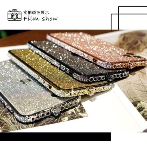 Luxury Glitter Diamond Bumper For iPhone X Xs XR XS Max 8 7 6 6S Plus SE 2020 Case Bling Rhinestone Metal Frame 11 Pro Max Funda