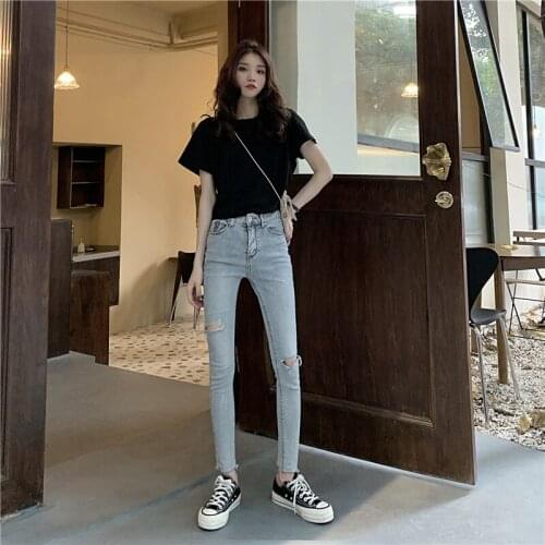 SYTYCLHABROU Women's Skinny Jeans