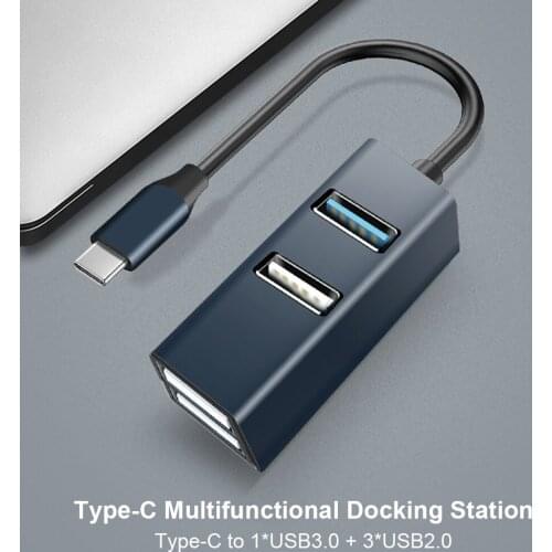USB C HUB 3.0 Type C 3.0 4 Port Multi Splitter Adapter OTG USB for Macbook Pro 13 15 Air Mi Pro HUAWEI PC Accessories