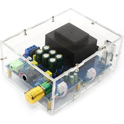 Taidacent TPA6120 Headphone Amp Board HIFI TPA6120A2 Enthusiast Headphone Amplifier Board High Thrust Zero Noise DIY Kit