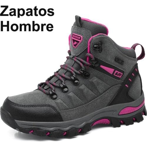 Outdoor Trekking Boots Women Hiking Shoes Woman Walking Mountain Climbing Treking Sneakers Trail Wandelschoenen Botas Mujer