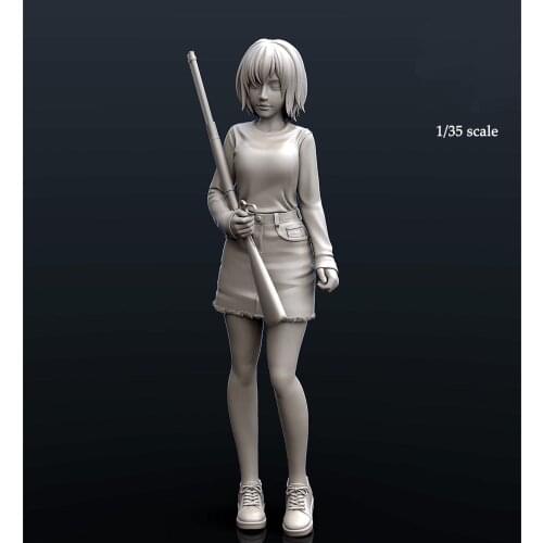 1/35 Resin Model Figure GK， Unassembled and unpainted kit