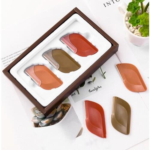 3pcs/ set New mini eyebrow trimmer diamond shape eyebrow cutter macro protection net razors for eyebrows steel tools makeup