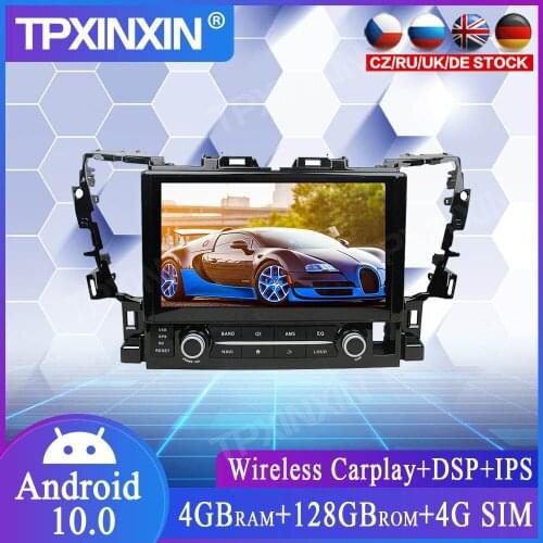 4+128G Android 10 For Toyota Alphard 2015-2018 Car Multimedia Player GPS Navi Head Unit Radio Audio Stereo Tape Recorder Carplay