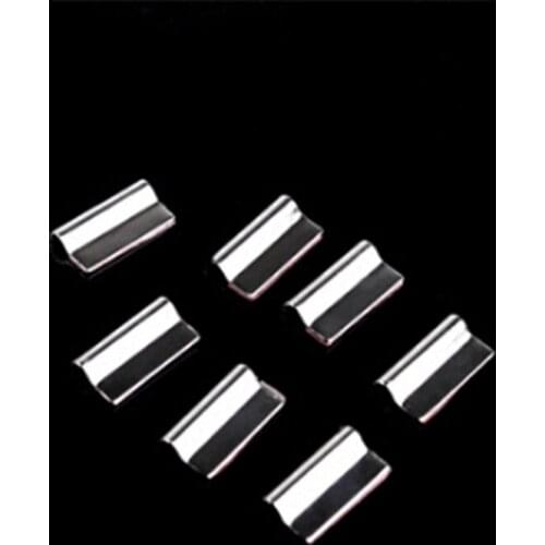 7PCS per set For Ford Fiesta 3 Ecosport MK7 Decoration Windows Lift Switch Sticker Interior Door Button Whole Circle Trim Cover