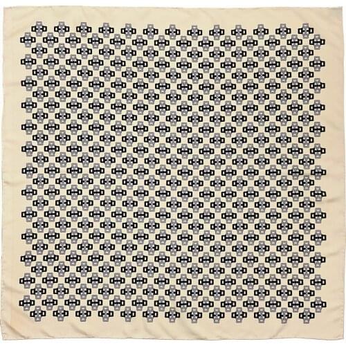 90cm plaid ladies twill hand-rolled square scarf silk scarf scarf sunscreen turban bohemian BeachTowel cachecol hijab mousseline