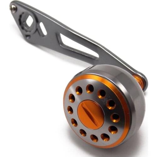 CATCHSIF 90mm half balanced power handle with metal knob fishing reels customization parts