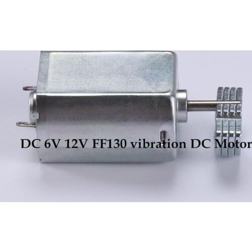 DC 6V 12V DC Motor FF130 vibration Motor 7800RPM 8200RPM high speed vibration DC Motor + 3-35V 90W Speed Controller