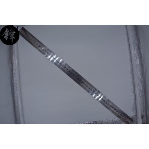 Hole Handle Double Side Metric 20" 50cm Scale Stainless Steel Straight Ruler