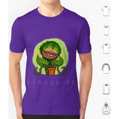 Mean Green Mother From Outer Space T Shirt Men cotton Cotton S - 6xl Audrey Ii Little Shop Of Horrors Cult Classic Plant