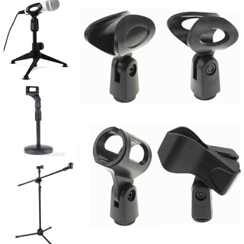 GHH Universal Clip Mic Clamp Plastic For Microphone Stand Handheld Microphone for Most of Vocal Instrument MI0425-MI0428