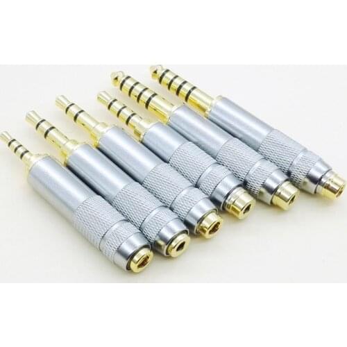 HIFI 2.5mm Balanced female to 4.4mm Balanced Male/3.5mm single end Male adapter