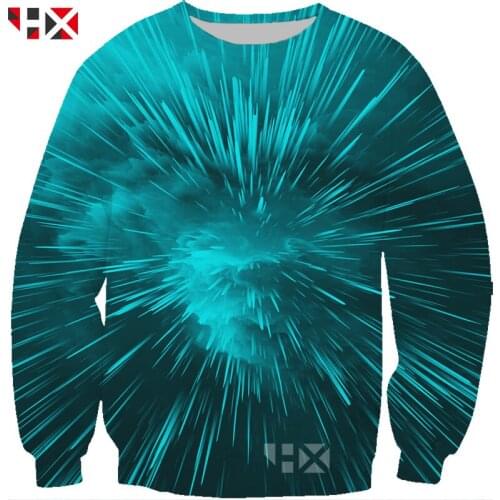 HX Autumn New Fashion 3D Print Abstract Art Sweatshirt Hoodie Unisex Visual Feast Hip Hop Style Hot Sale Tops HX358