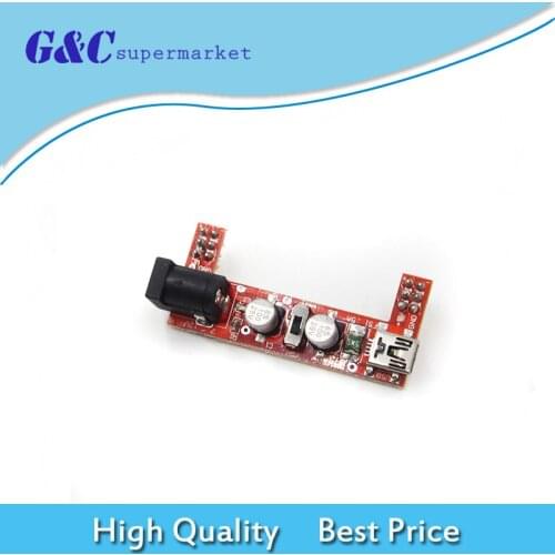 MB102 Breadboard Power Supply Module DC 3.3V 5V For Solderless USB Power Supply Compatible Module diy electronics