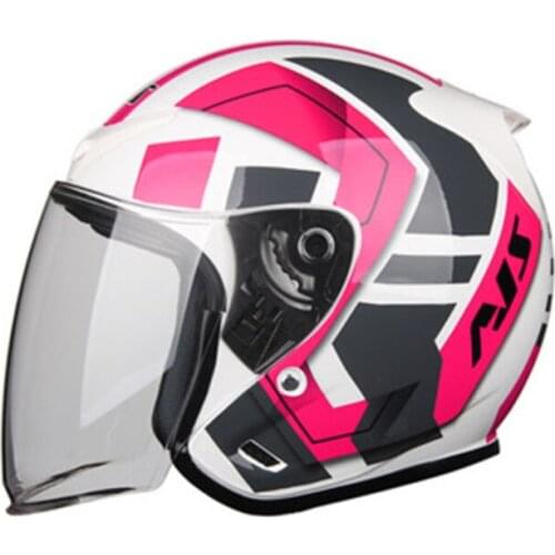 Hot Adult Men Motorcycle Half Helmet Motocross Downhill Racing Helmet Cross Cartoon Motobike Helmets Casco Casque Moto Capacete