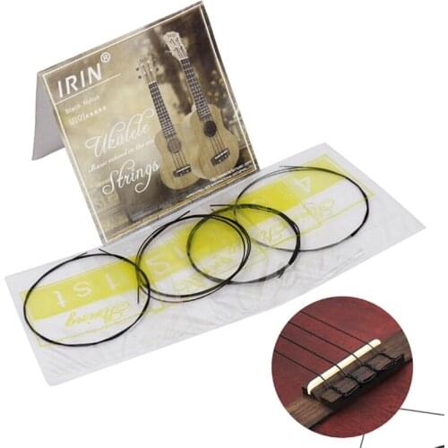 Nylon Rainbow Colorful Ukulele Strings Durable Replacement Part for Ukulele Guitar Musical Instrument Accessories 4/set