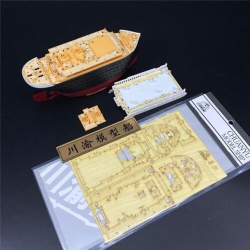 Upgrade Wooden Deck DIY Model Ship Kits for Suyata Titanic Ship Model Kits Assembly