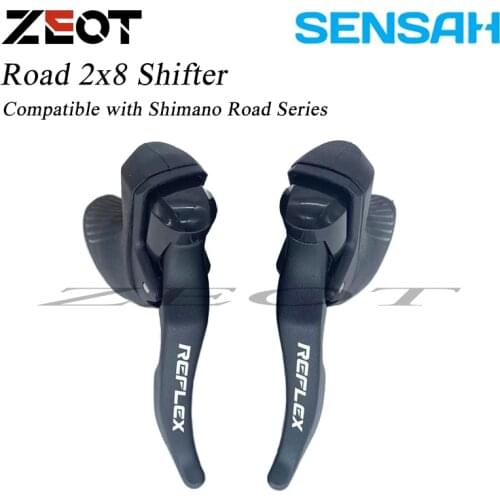 SENSAH Groupset REFLEX Road Bike Shifter 2x8 Speed Brake Lever Bicycle Derailleurs Shimano Rear Derailleur Sora Tiagra Claris