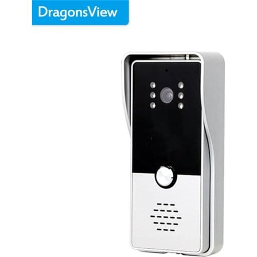 Dragonsview Wired Video Doorbell with Camera for Video Door Phone Intercom System Unlock