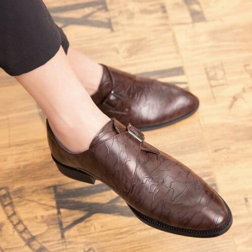 Plus size mens shoes original luxury fashion mens wedding shoes pointed business formal shoes zapatillas hombre мужская обувь