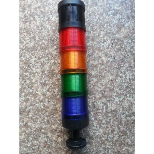 LED Signal Tower Light Moudle Stack Beacon Indicator NLT90-4J with Buzzer Diameter 90mm Flash/Steady light 2 in 1