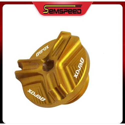 For Yamaha Aerox 155 NVX 155 NVX 150 NVX 125 2015-2019 2020 Accessories Motorcycle CNC Oil Filler Cap Plug With Logo Aerox