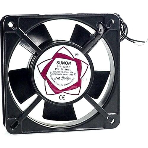 1pcs SF11025AT P / N 2112HBL 11025 220V ball bearing 110*110*25mm 110mm cooling fan