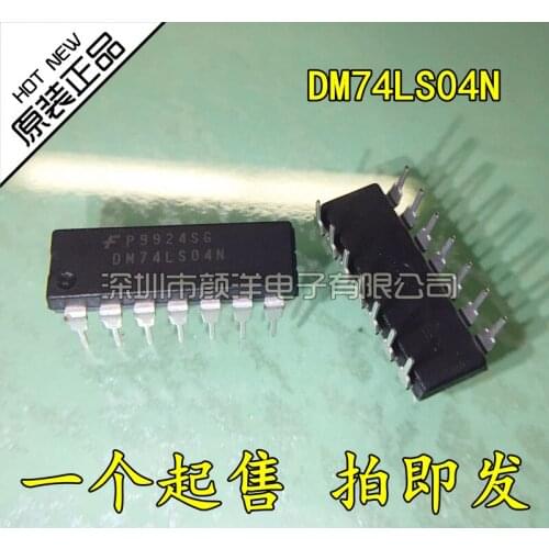 100% New&original In Stock DM74LS04N DIP-14