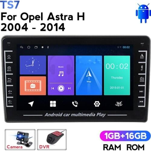 HD IPS 1280*720 Car Multimedia Player Android GPS Navigation for Opel Astra H 2004 - 2014 2 Din Head Unit Stereo WIFI Auto Radio
