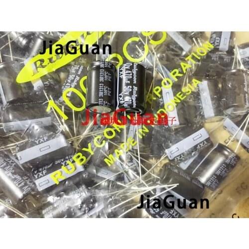 20PCS RUBYCON YXF 50V470UF 12.5X20MM electrolytic capacitor 470uf 50v yxf 470uF/50V high frequency low resistance long life