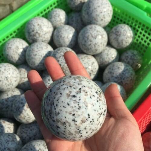 2.2LB Wholesale tienshanite quartz ball polished stone sphere stone ball