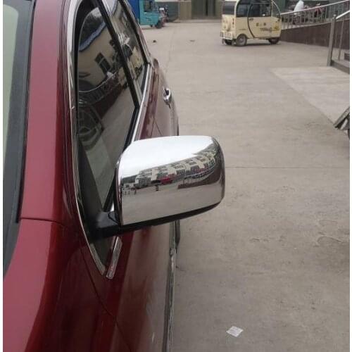 Chromed Side Door Rearview Mirror Cover Trims Car Accessories Fit For Nissan X-Trail 2007 2008 2009 2010 2011 2012 2013